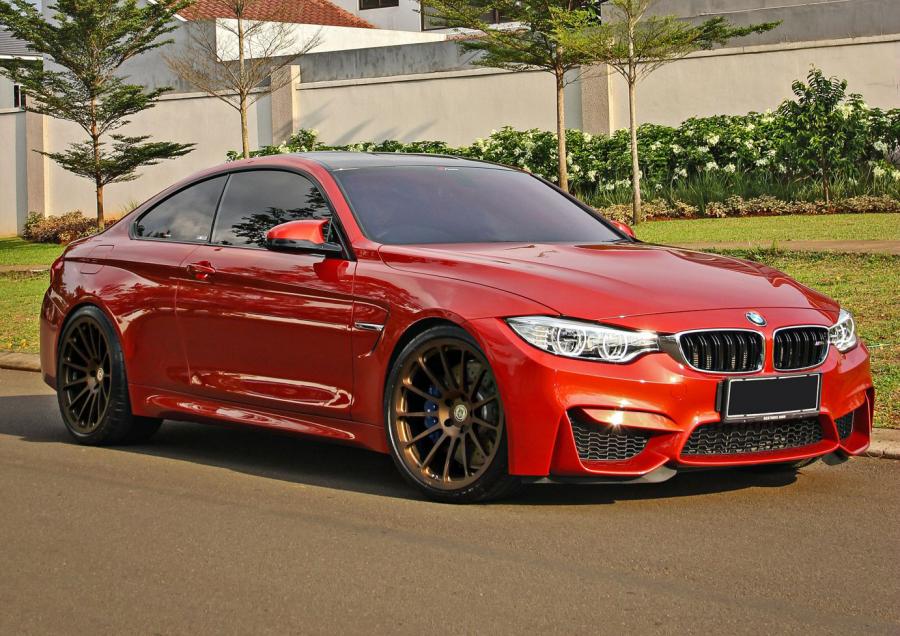 BMW M4 Coupe Shakir Orange by Concept Motorsport on HRE Wheels (HRE 303M) '2016